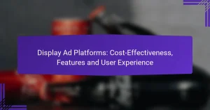 Display Ad Platforms: Cost-Effectiveness, Features and User Experience